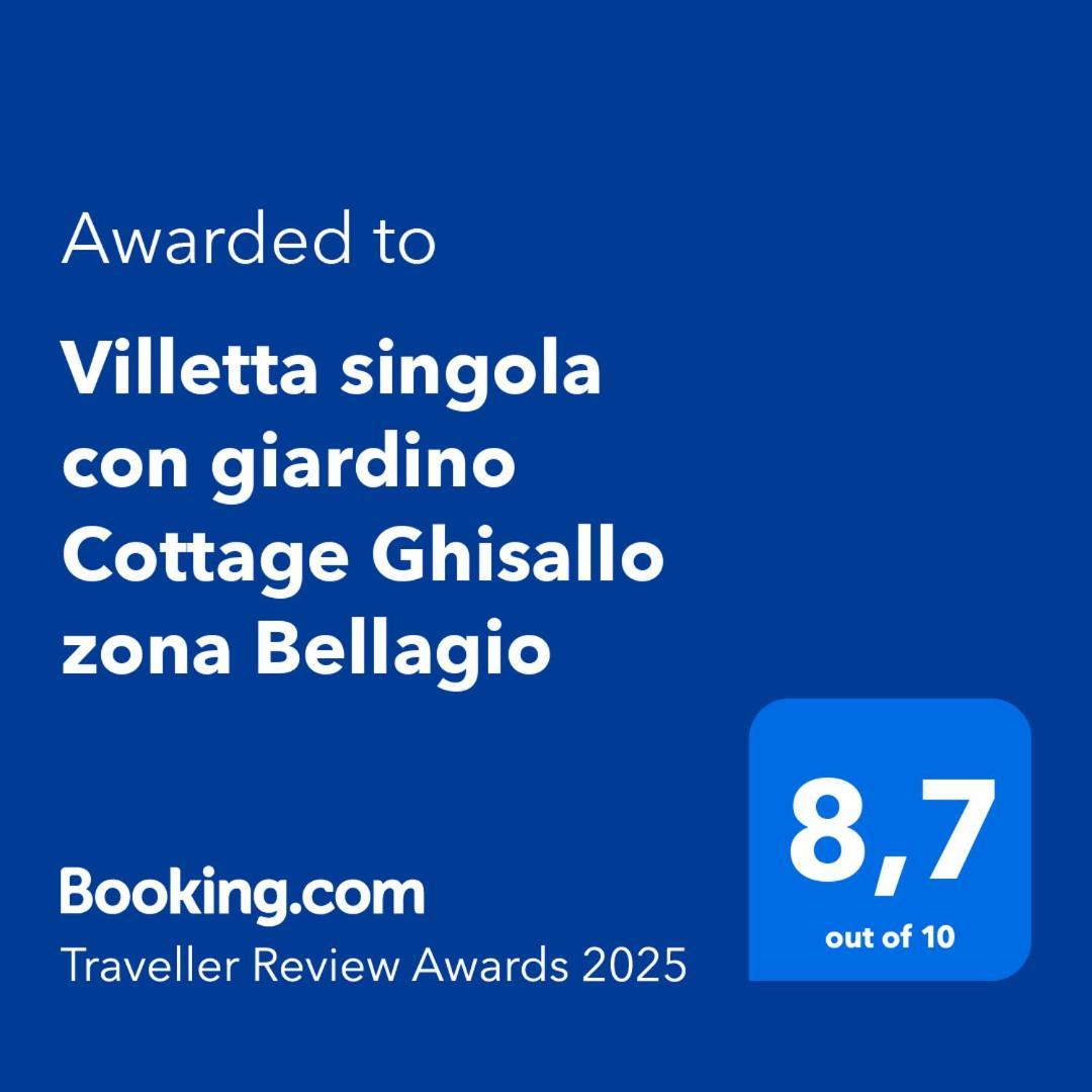 Villetta Singola Con Giardino Cottage Ghisallo Zona Bellagio Magreglio 外观 照片
